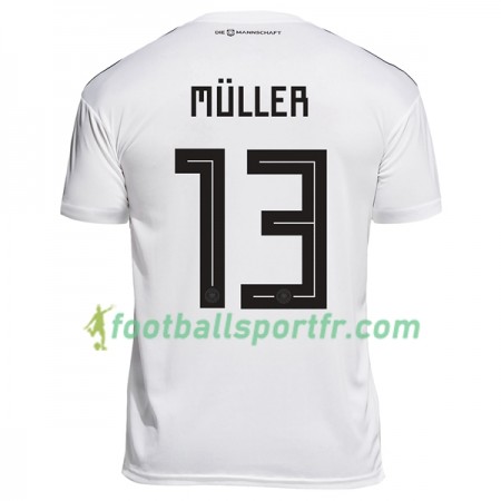 Tenue Allemagne Muller 13 Féminine Domicile Coupe du monde 2018 Maillot de Foot